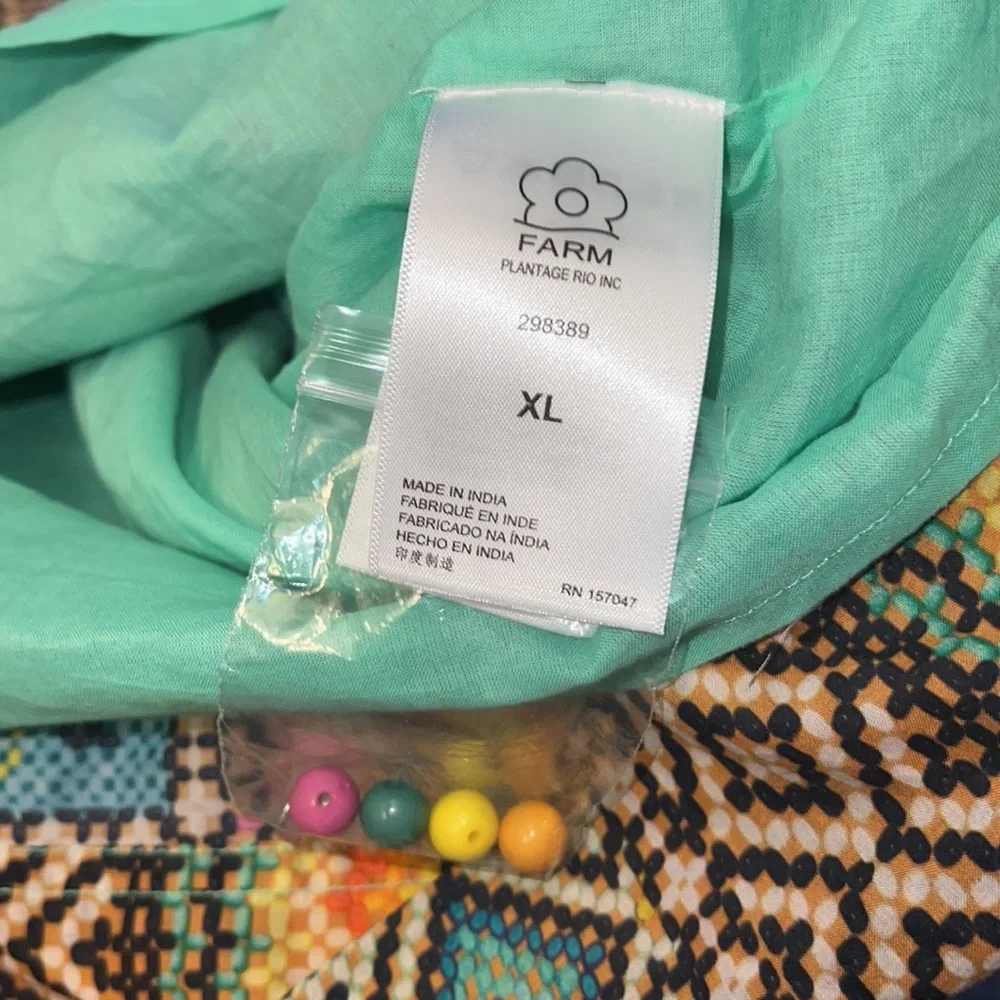 FARM Rio Colorful Geometric Midi Dress - Picture 8 of 11